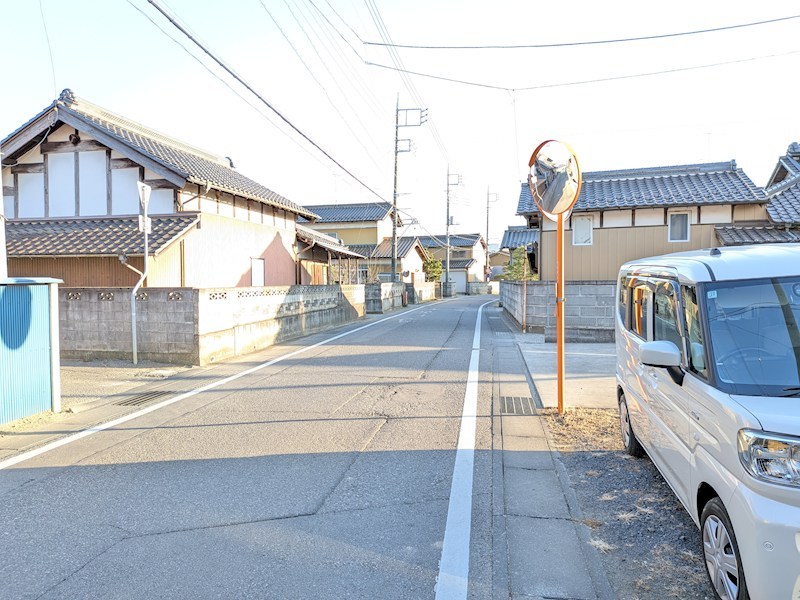 常総市豊田　中古戸建 現地写真（前面道路含む現地写真）