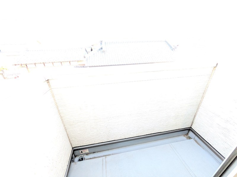 常総市豊田　中古戸建 現地写真（バルコニー）