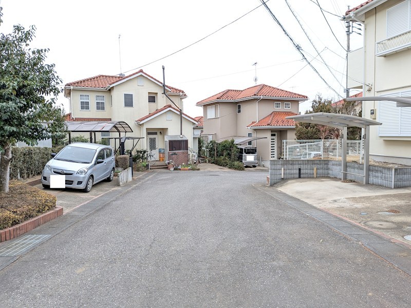 土浦市中貫　中古戸建 現地写真（前面道路含む現地写真）