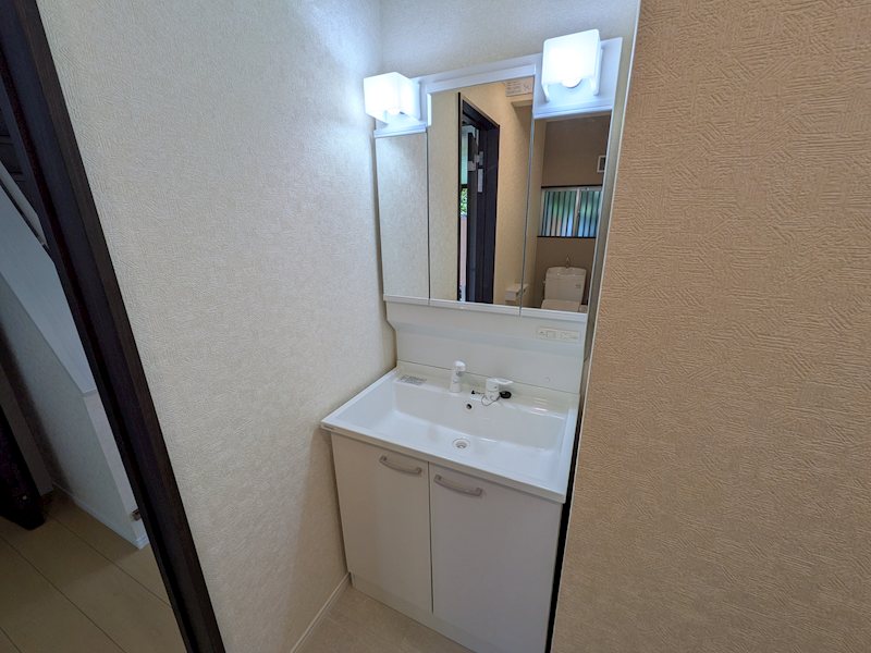 つくば市自由ケ丘　中古戸建 内観写真（洗面台・洗面所）