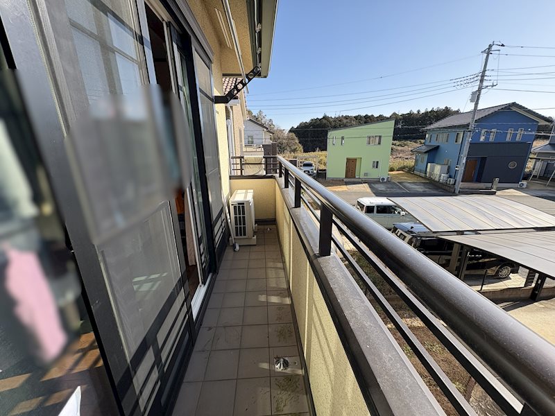 阿見町南平台２丁目　中古戸建 現地写真（バルコニー）