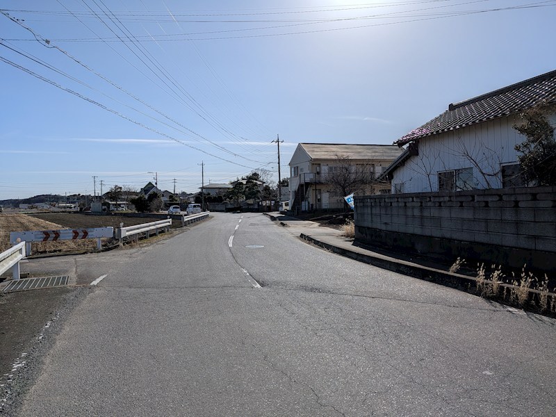 つくば市栗原　中古戸建 現地写真（前面道路含む現地写真）