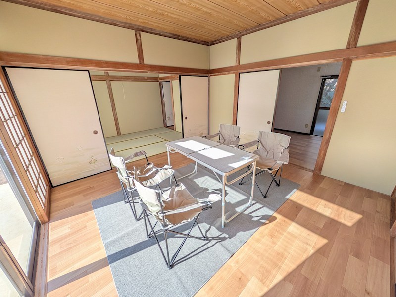 常総市豊田　中古戸建 内観写真（リビング）