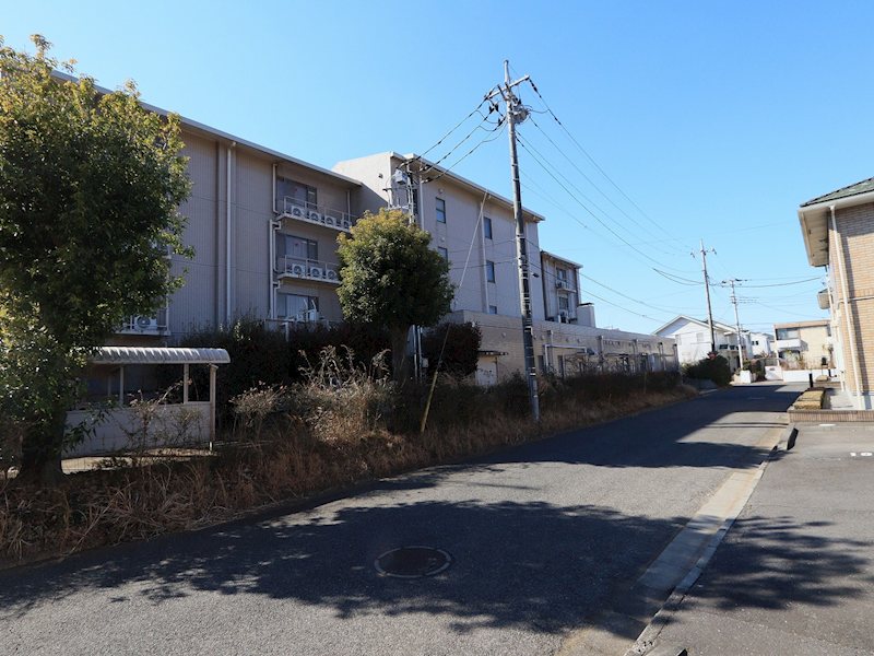 つくば市高野台 社会福祉施設 現地写真（前面道路含む現地写真）