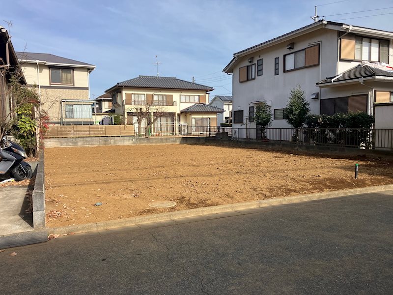 龍ケ崎市長山２丁目　土地 現地写真