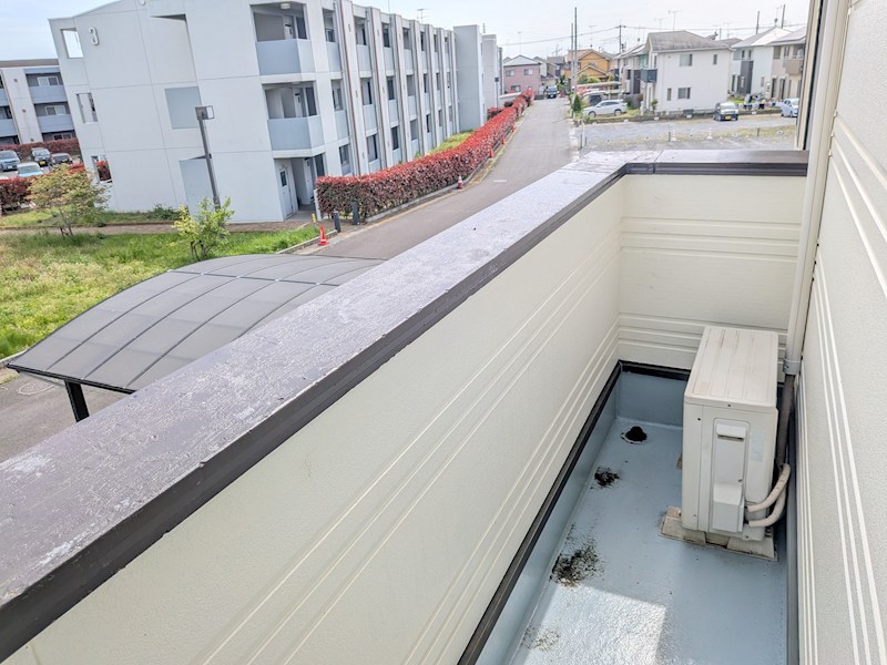 筑西市みどり町１丁目　中古戸建 現地写真（バルコニー）