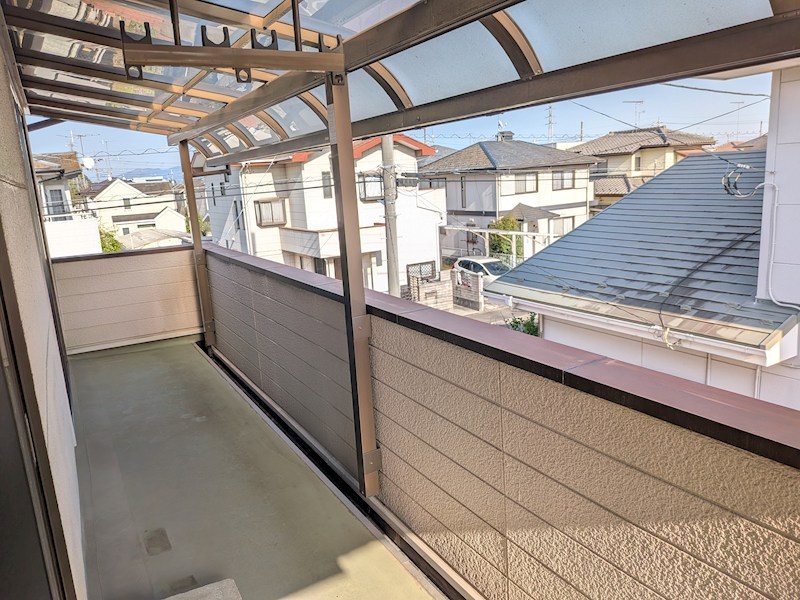 筑西市幸町３丁目　中古戸建 現地写真（バルコニー）
