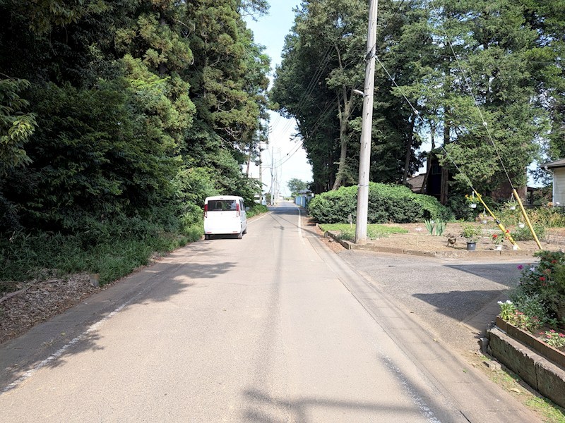 古河市長左エ門新田　中古戸建 現地写真（前面道路含む現地写真）