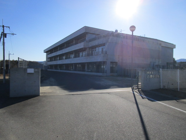 石岡市柿岡　中古戸建 中学校