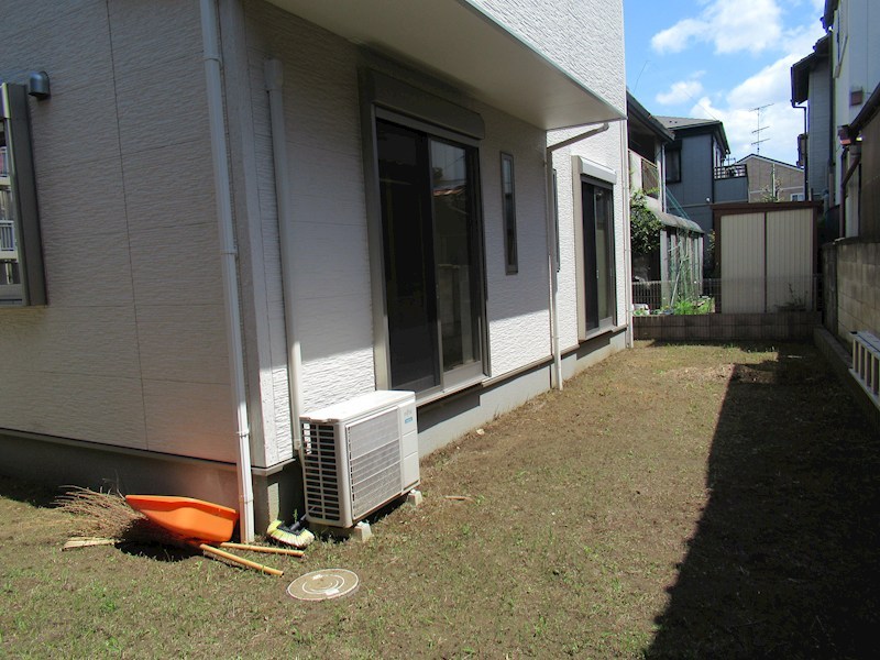 つくば市谷田部　中古戸建 現地写真（庭）