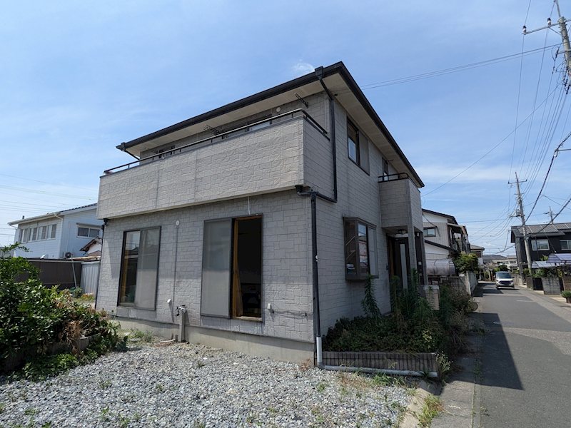 古河市上辺見　中古戸建 現地写真（前面道路含む現地写真）