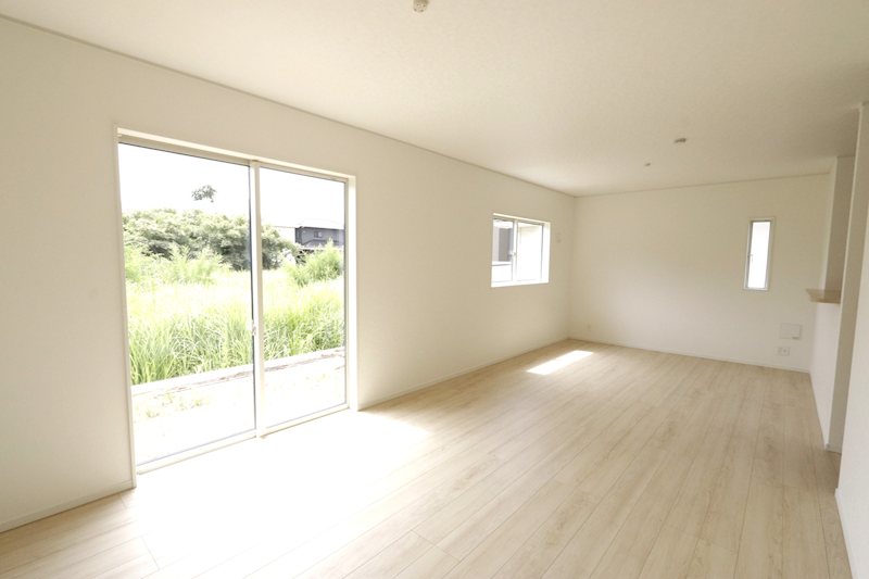 つくば市安食　新築戸建第２　１号棟 内観写真（リビング）
