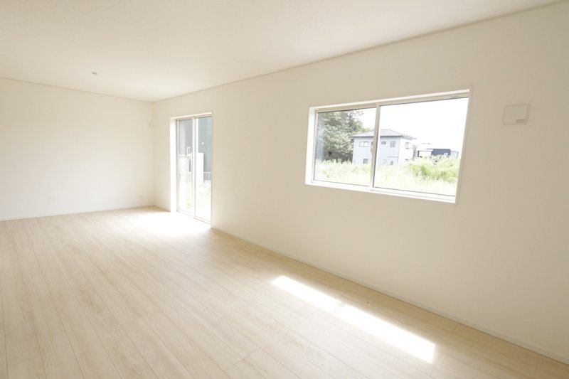 つくば市安食　新築戸建第２　１号棟 内観写真（リビング）