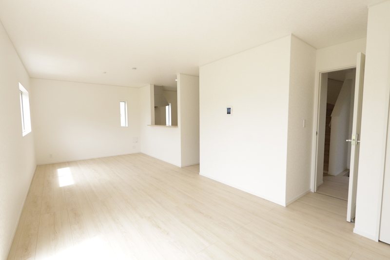 つくば市安食　新築戸建第２　１号棟 内観写真（リビング）