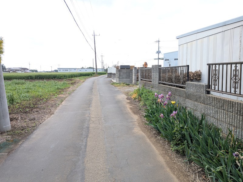 下妻市江　中古戸建 現地写真（前面道路含む現地写真）