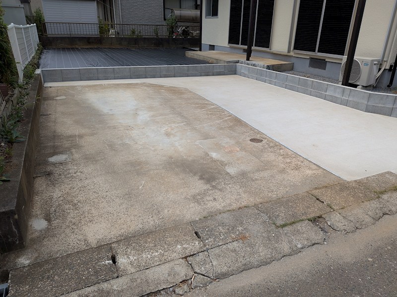 つくば市高見原３丁目　中古戸建 現地写真（駐車場）