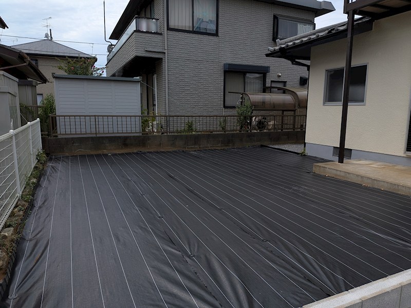 つくば市高見原３丁目　中古戸建 現地写真（庭）