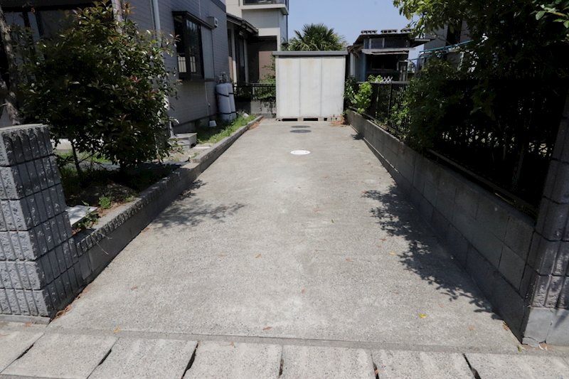 取手市米田　中古戸建 現地写真（駐車場）