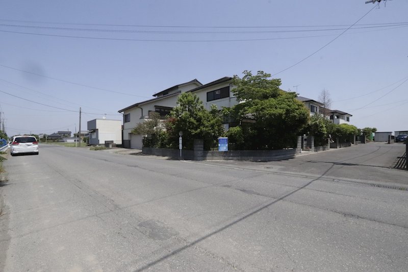 取手市米田　中古戸建 現地写真（前面道路含む現地写真）