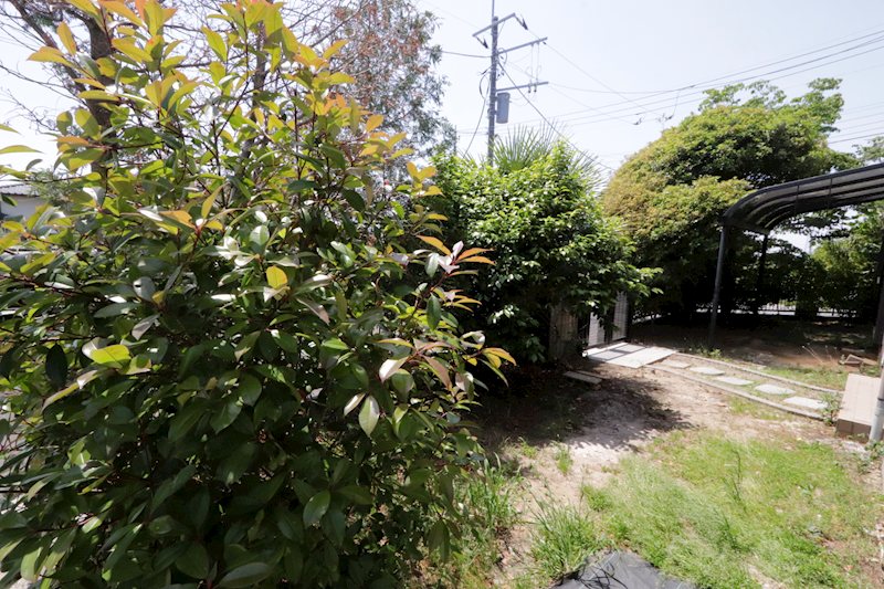 取手市米田　中古戸建 現地写真（庭）