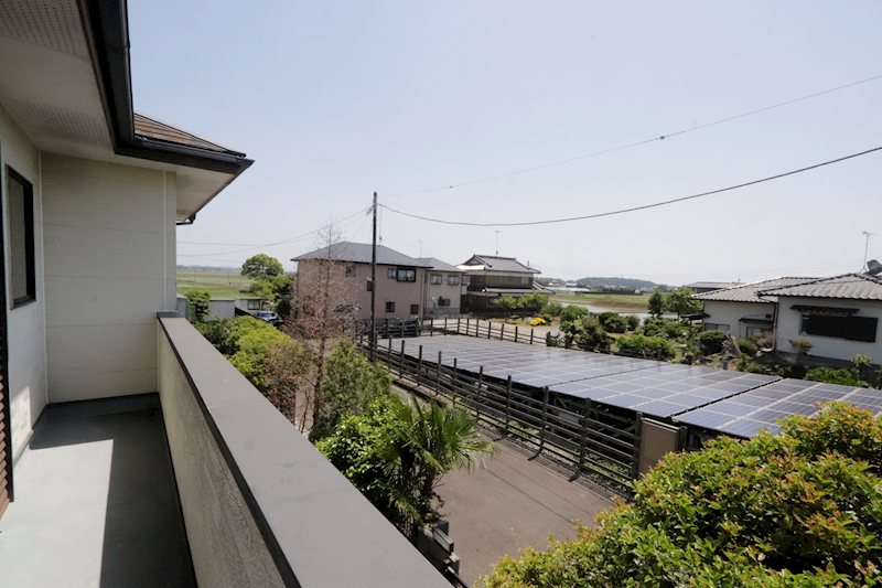 取手市米田　中古戸建 現地写真（バルコニー）