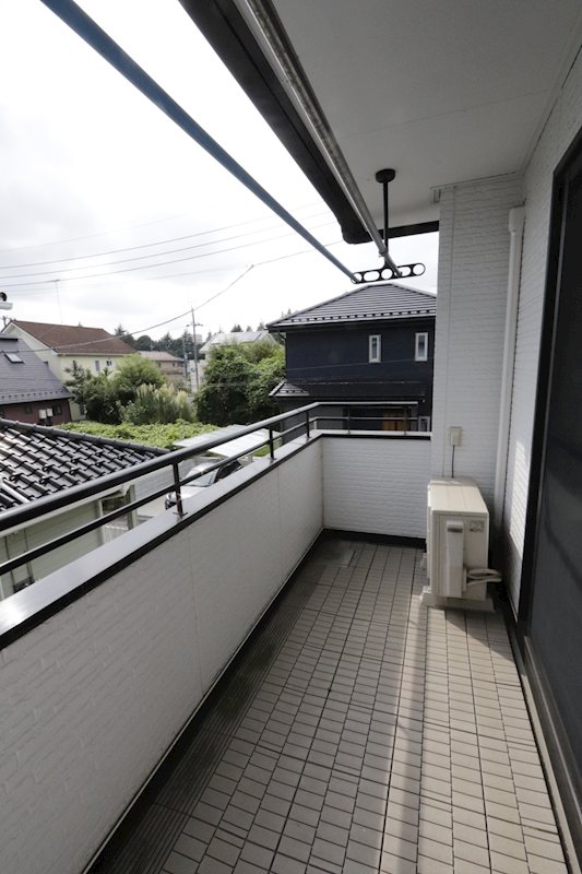 つくば市山中　中古戸建 現地写真（バルコニー）