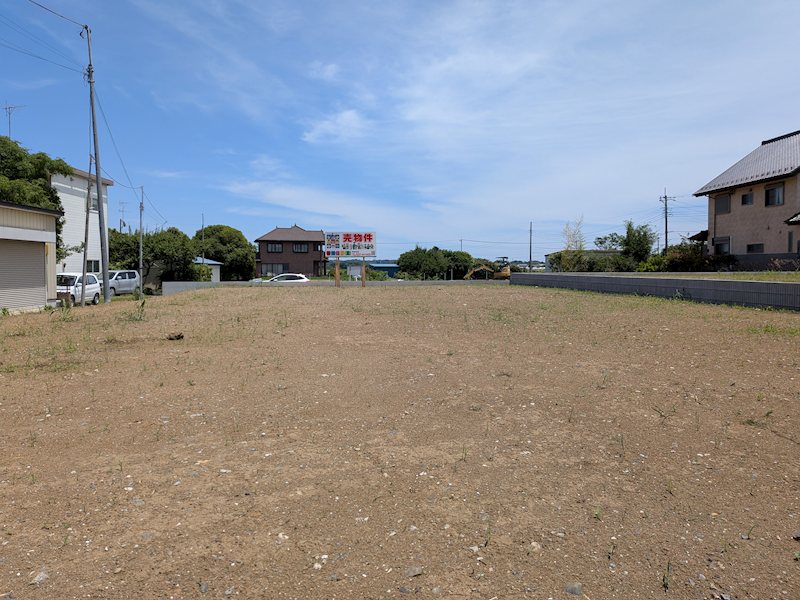 つくば市上境　Ｄ区画 現地写真