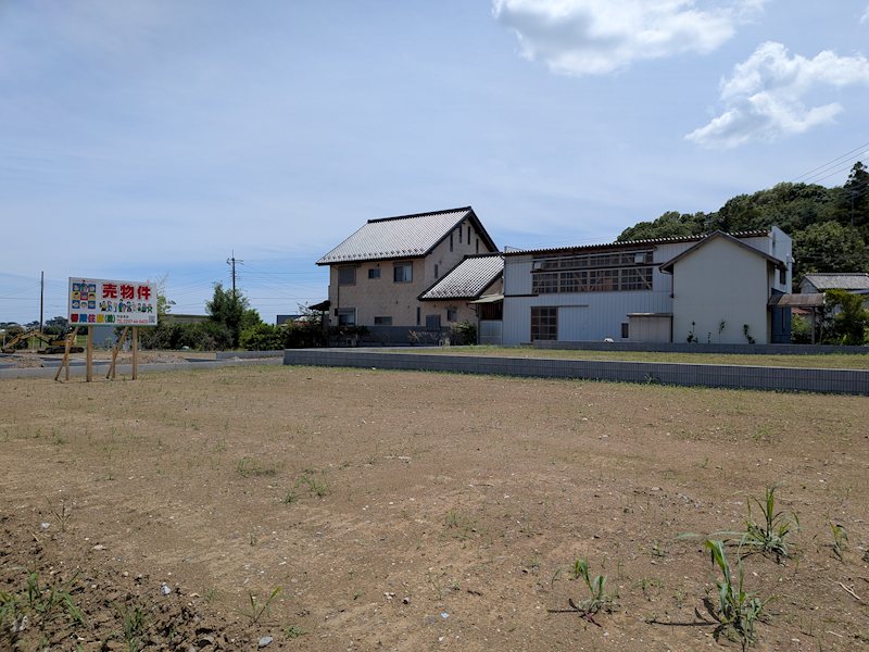つくば市上境　Ｂ区画 現地写真