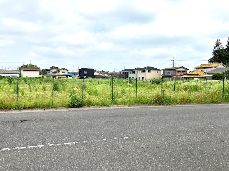 下妻市下妻乙　土地　Ａ区画 現地写真（前面道路含む現地写真）