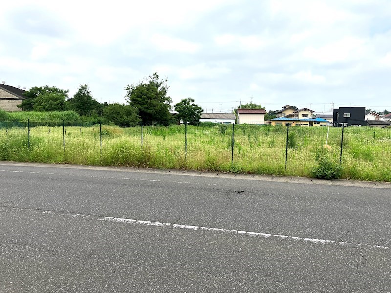 下妻市下妻乙　土地　Ａ区画 現地写真（前面道路含む現地写真）