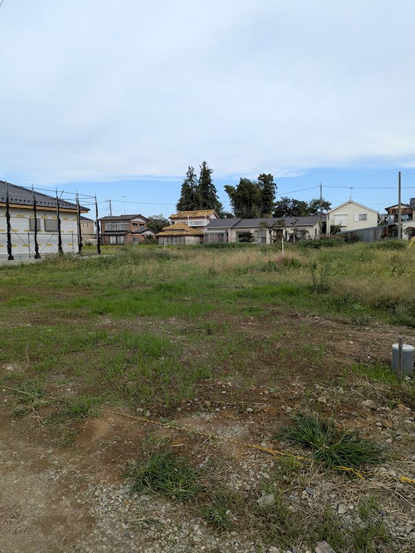 下妻市下妻乙　土地　Ａ区画 現地写真（前面道路含む現地写真）