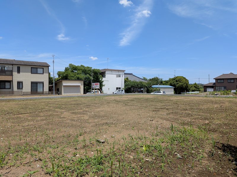 つくば市上境　Ｅ区画 現地写真