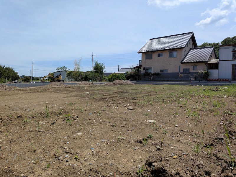 つくば市上境　Ｅ区画 現地写真