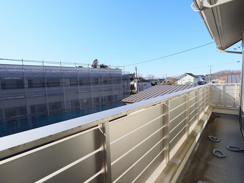 土浦市宍塚　中古戸建 現地写真（バルコニー）