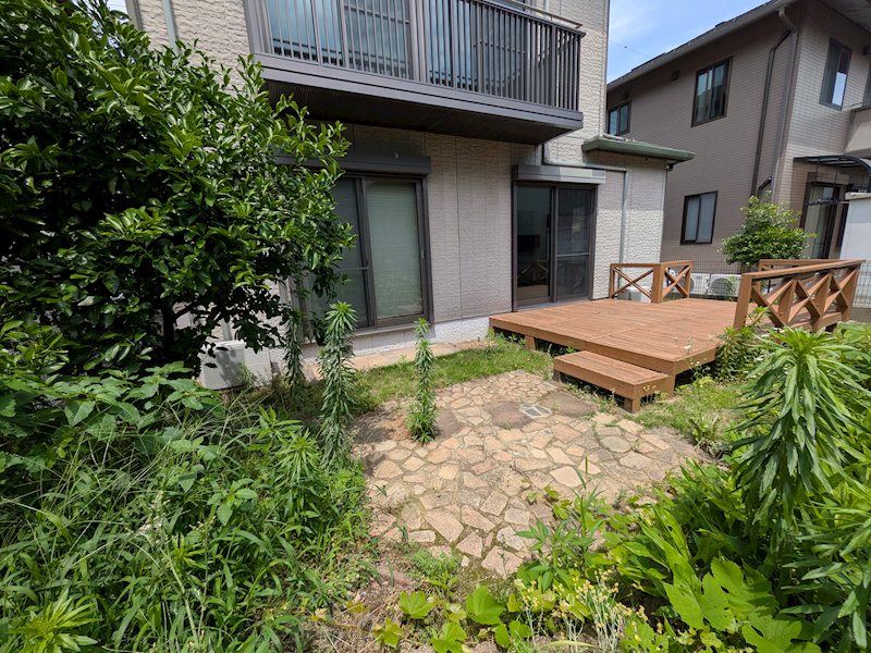 守谷市美園５丁目　中古戸建 現地写真（庭）