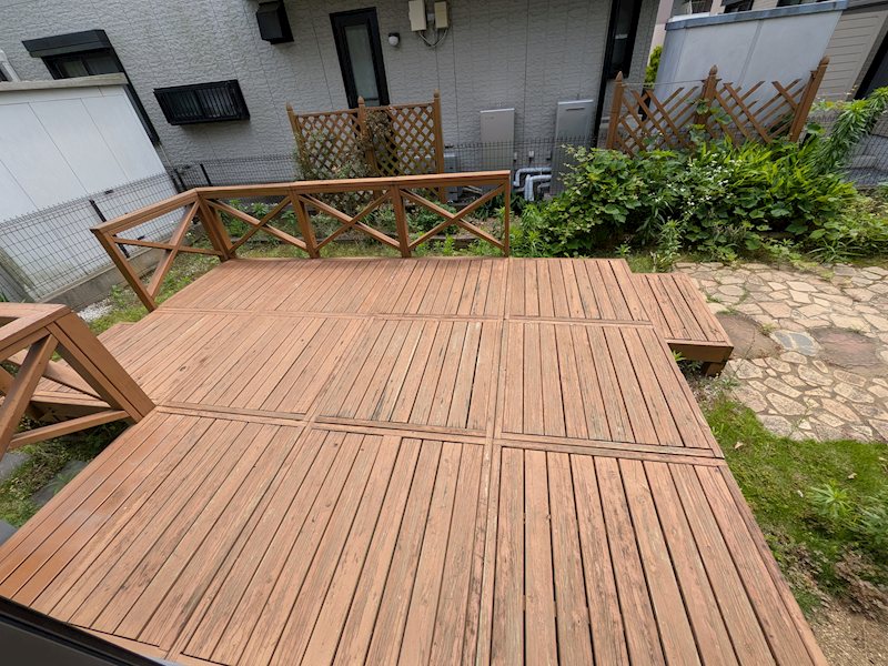 守谷市美園５丁目　中古戸建 現地写真（庭）
