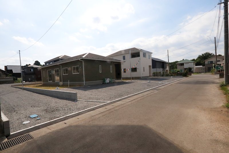 つくば市高見原５丁目　新築戸建第１７　３号棟 現地写真（前面道路含む現地写真）