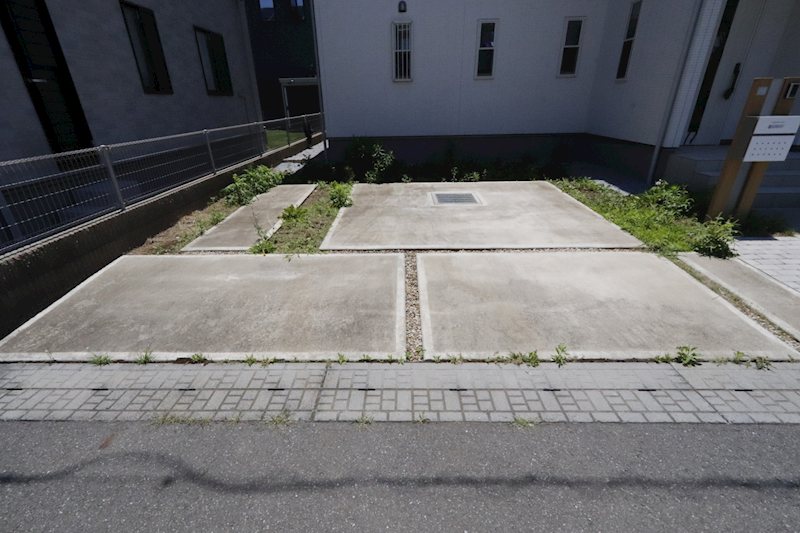 筑西市市野辺　中古戸建 現地写真（駐車場）