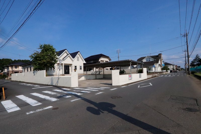 つくば市安食　中古戸建 現地写真（前面道路含む現地写真）