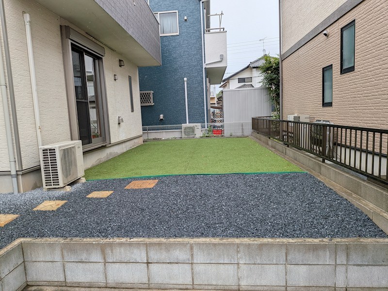牛久市さくら台３丁目　中古戸建 現地写真（庭）