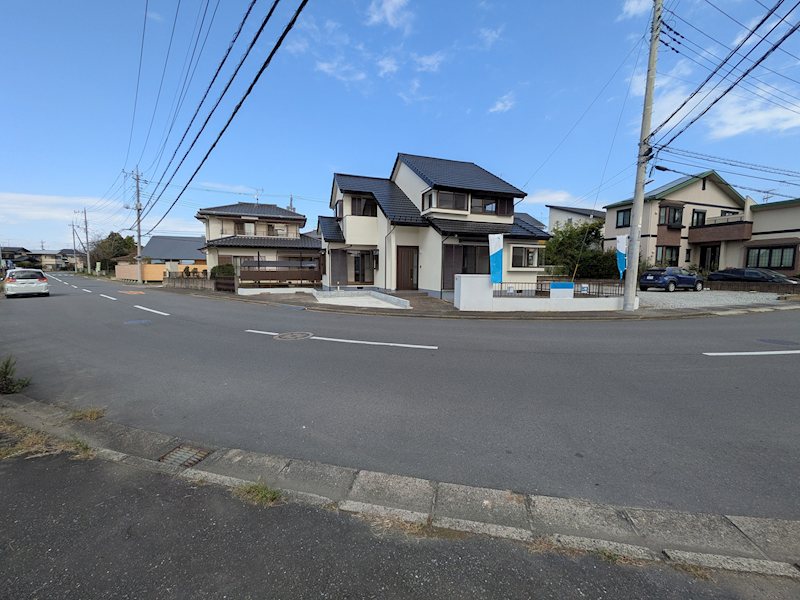 つくば市宝陽台　中古戸建 現地写真（前面道路含む現地写真）