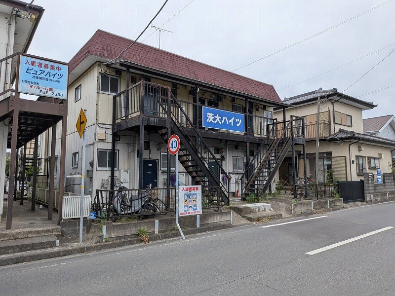 水戸市渡里町　売アパート 現地写真