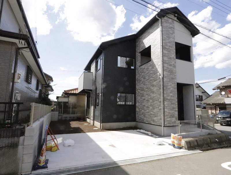 つくばみらい市西ノ台　新築戸建２期　１号棟 現地写真（駐車場）