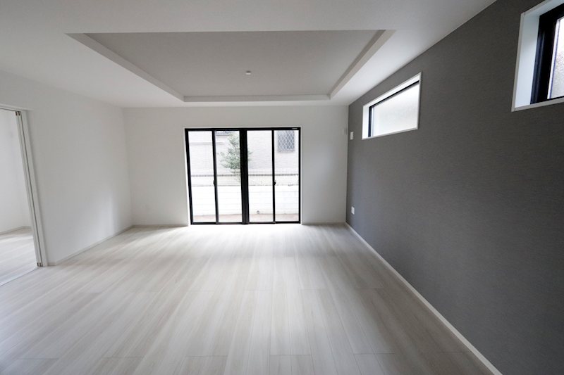 つくばみらい市西ノ台　新築戸建２期　１号棟 内観写真（リビング）
