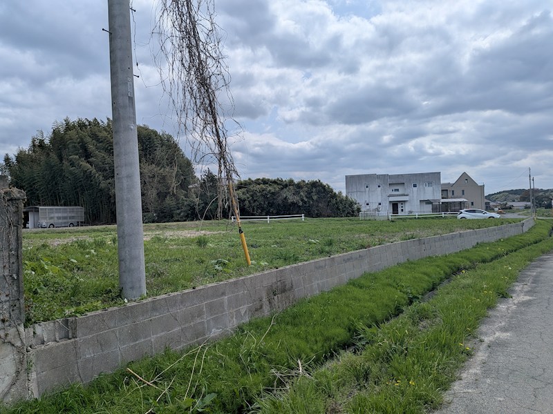 常陸太田市三才町　土地 現地写真