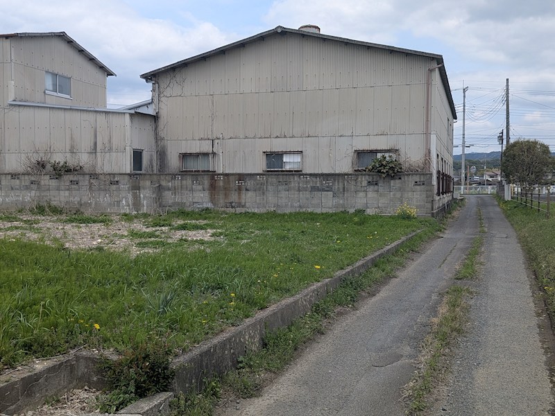 常陸太田市三才町　土地 現地写真（前面道路含む現地写真）