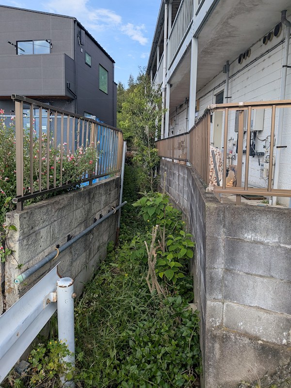 常総市向石下　アパート 現地写真