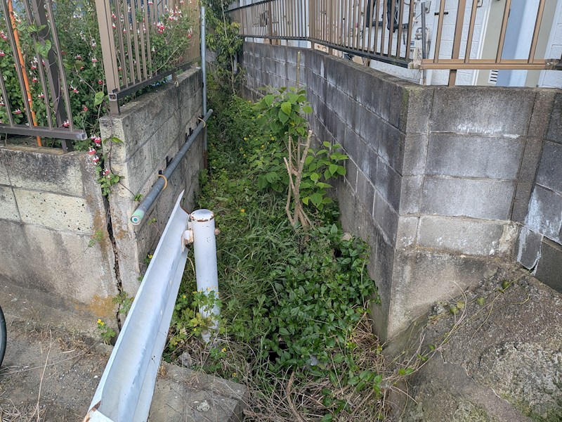 常総市向石下　アパート 現地写真