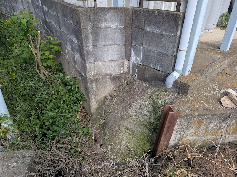 常総市向石下　アパート 現地写真