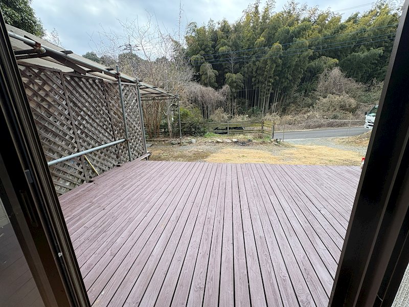 かすみがうら市坂　中古戸建 現地写真（庭）